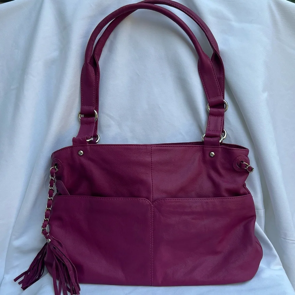 Great American Leather Works Hobo-Style/Y2K Shoulder Bag - Picture 9 of 16